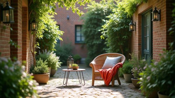 Mobilier de jardin en Belgique : bien choisir pour un petit extérieur