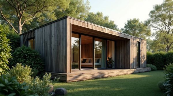 Optez pour une extension de maison en bois modulable et écoresponsable